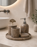 Mermer 5'li Banyo Seti