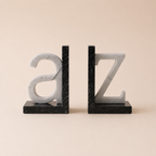 A-Z Doğal Mermer Kitap Desteği Seti